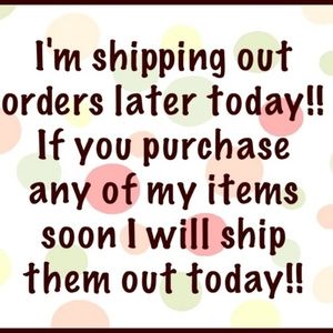 SHIPPING ORDERS TODAY! OFFERS WELCOMED